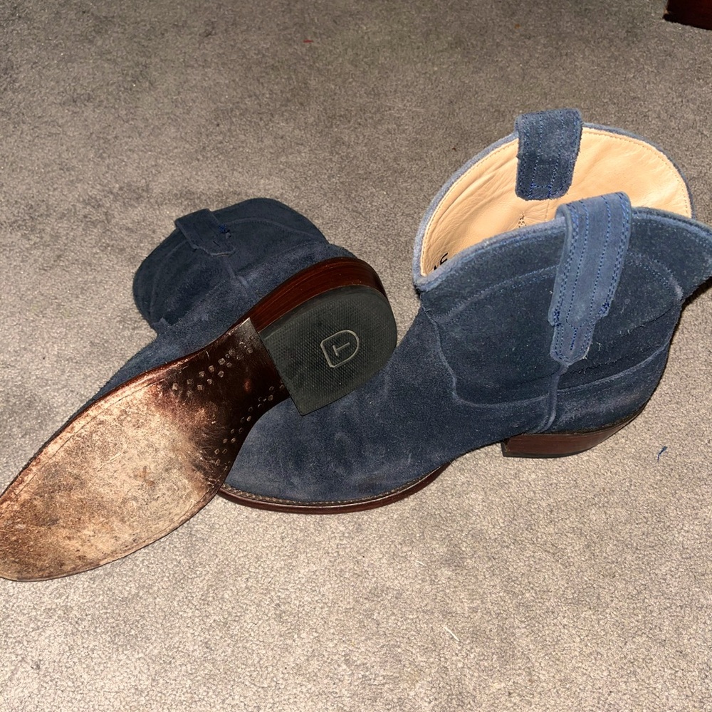 Tecovas Lucy Suede Boots